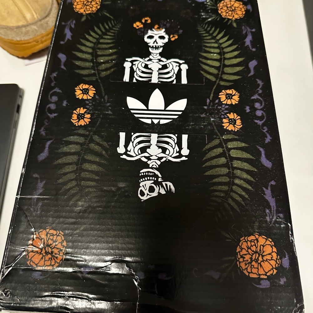 adidas Samba Black and White Sneakers - Picture 9 of 10